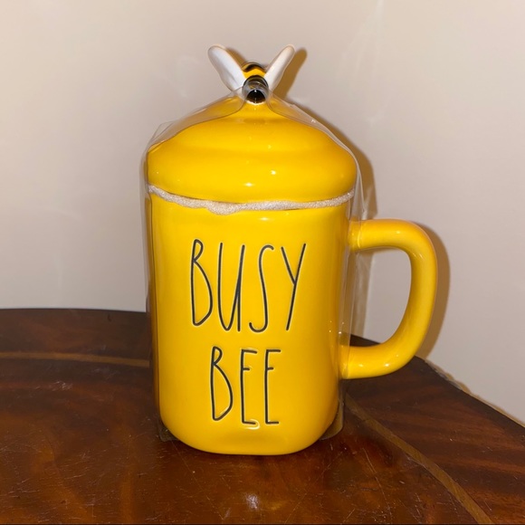 Rae Dunn Other - Rae Dunn 🇺🇸 Busy bee Topper Mug 🇺🇸